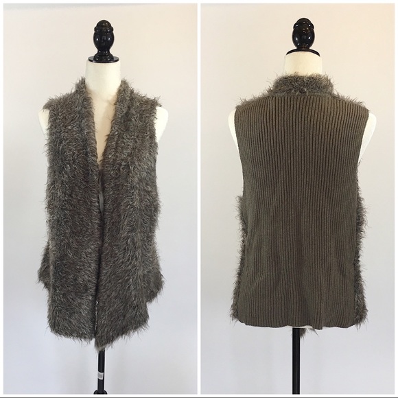 CAbi Jackets & Blazers - CABI Fur Vest